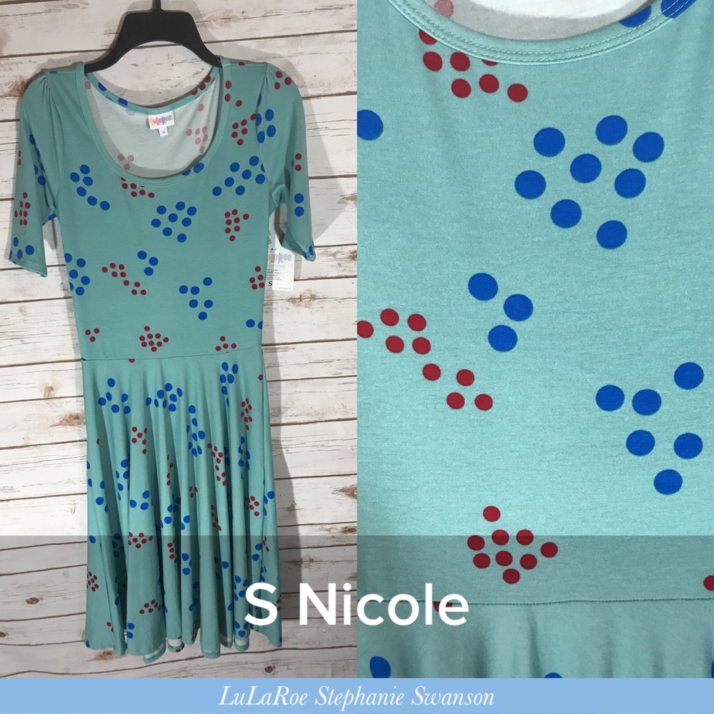 Small Nicole dress LuLaRoe